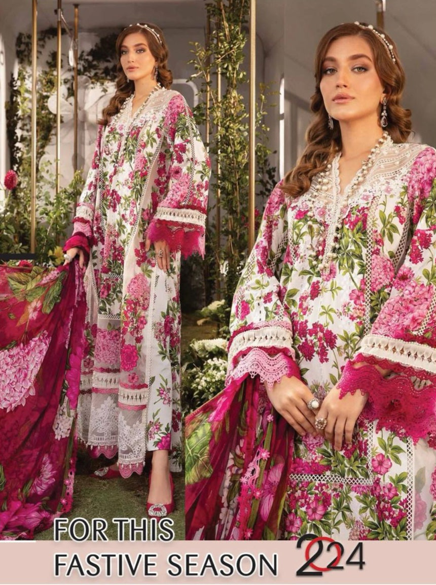 MARIA B SUMMER LAWN FANTESTIC COLLECTION OF 2024