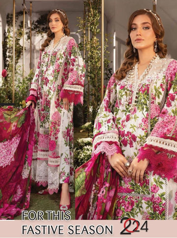 MARIA B SUMMER LAWN FANTESTIC COLLECTION OF 2024