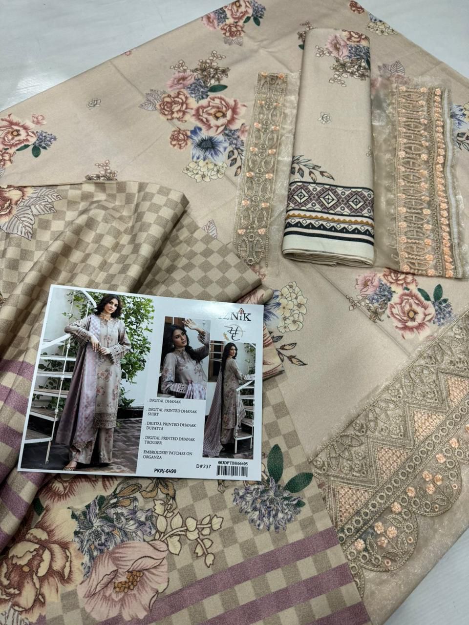 *25%OFF*DIGITAL PRINTED AIRJET DHANAK WINTER COLLECTION