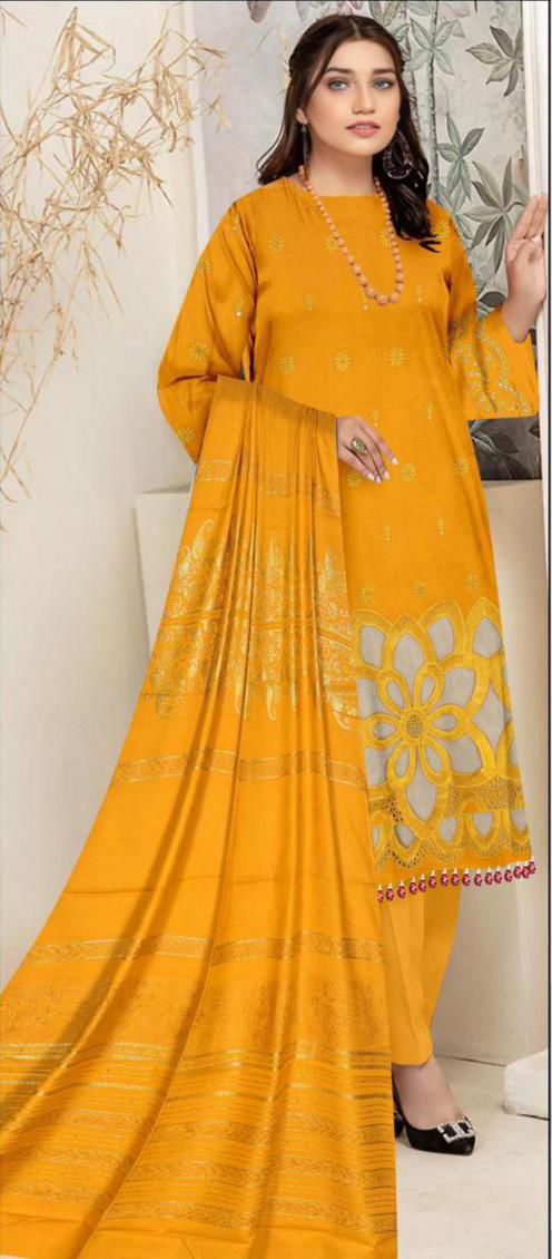 25%OFF-PAKIZA 3 PIECE DHANAK DISCOUNT ON WINTER SALE