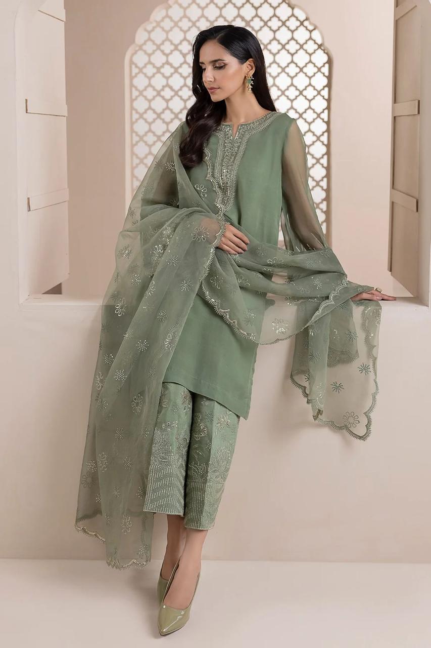 57%OFF @BRANDED BAROQUE FULL FANCY FUNCTION WEAR ORGANZA+SILK